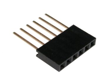 6-Pin Shield Stacking Header