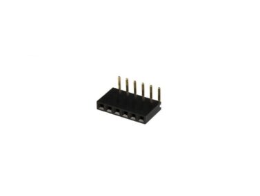 Female Socket strip - 6 per (Right Angle)