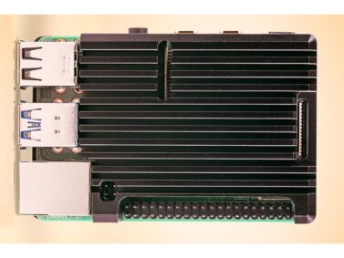 Pimoroni Raspberry Pi 4 Heat Sink - Gold Tone