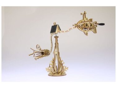 The Solarbotics Squid Hunting CarouSol Kit