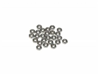 Metric 2mm Hex Nut, 10 Lot