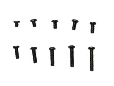 M3 Cross pan head Machine screws Assortment Kit 200 pcs