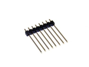Male Strip Pins - 8 per, 2.54mm