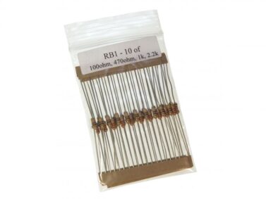 Resistor Bundle Set 7: 7.5M, 8.2M, 9.1M, 10M