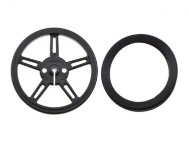 Pololu 60x8mm Black Wheel Pair