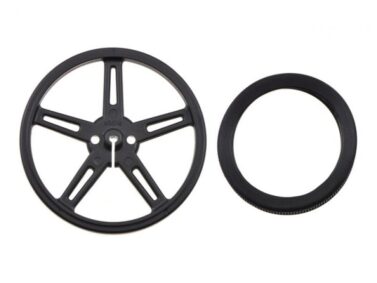Pololu 70x8mm Black Wheel Pair