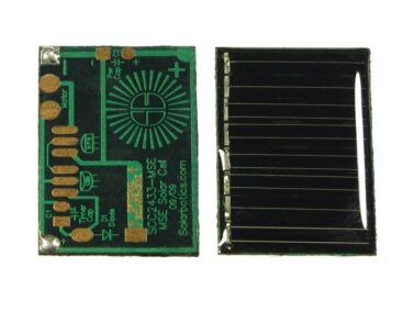 24 x 33mm Monocrystalline Solar Cell + MSE Circuit