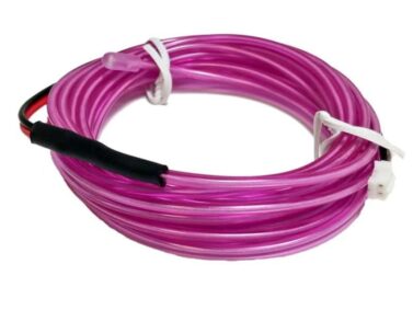EL Wire - Purple 3m