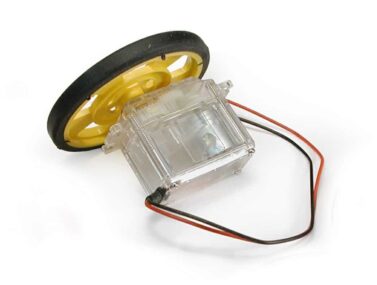 Gear Motor 4 - Clear Servo