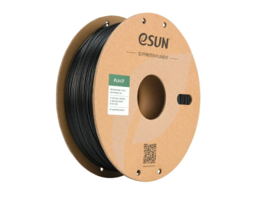 eSun PLA-CF, 1.75mm, BLACK-Carbon Fibre, 1Kg/roll