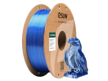 eSun ePLA-Silk Magic, 1.75mm, SILVER/BLUE, 1Kg/roll