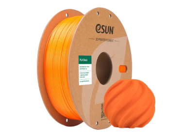 eSun PLA-BASIC filament, 1.75mm, ORANGE, 1kg/roll