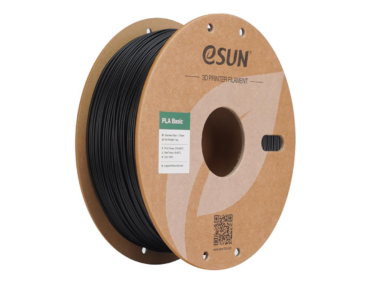 eSun PLA-BASIC filament, 1.75mm, BLACK, 1kg/roll