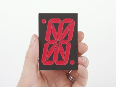 2.3" 17-Segment Alphanumeric LED Display