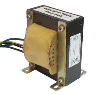 AC/AC Transformer - 117VAC to 48 VAC, 3A CT, Leads, Chassis mt