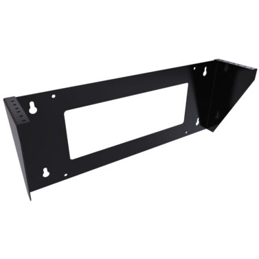 2U Vertical Panel Mount, Matte Black – Hammond Manufacturing, VPB192UBK
