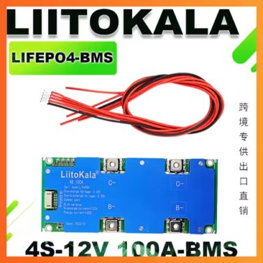 BMS LiFePO4, 12V/4S/60A - Basic