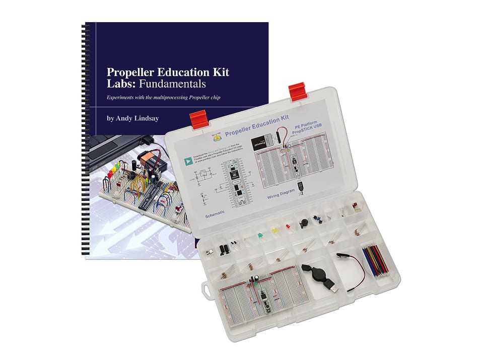 Propeller Education Kit - PropStick Version - Solarbotics Ltd.