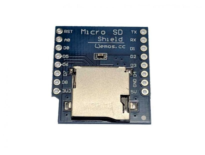 MicroSD shield pour Wemos D1 1378Z 