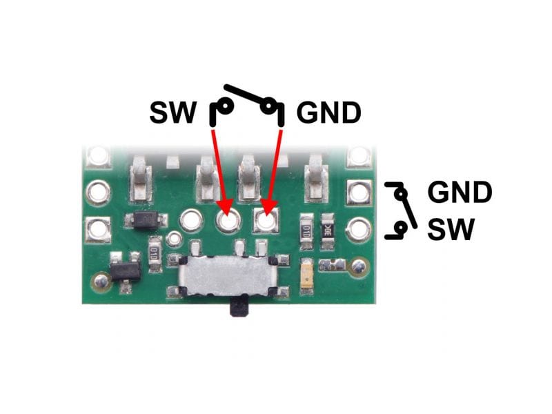 Big MOSFET Slide Switch with Reverse Voltage Protection, HP 