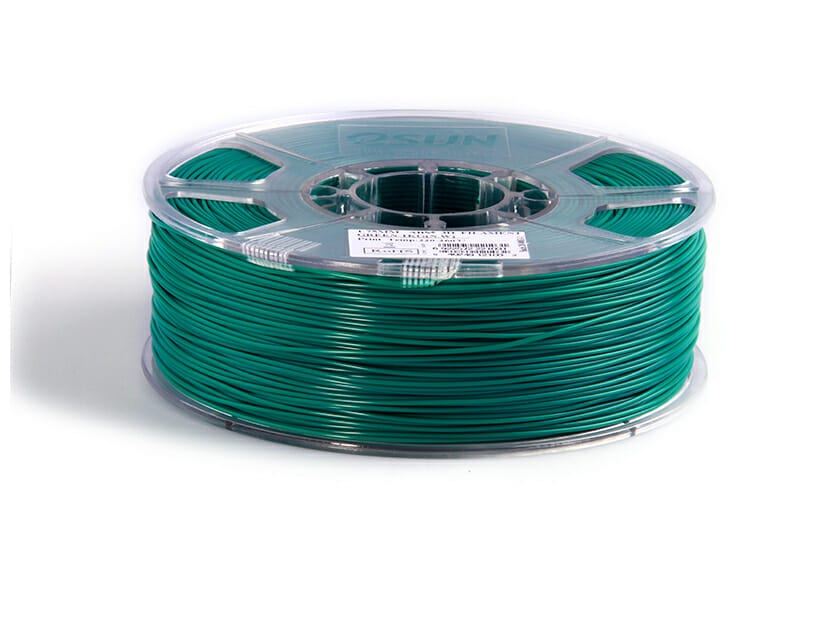 eSun 3mm ABS+ Green Filament - 1kg Spool - Solarbotics Ltd.