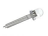 RGB LED, 8mm clear body, Common ANODE