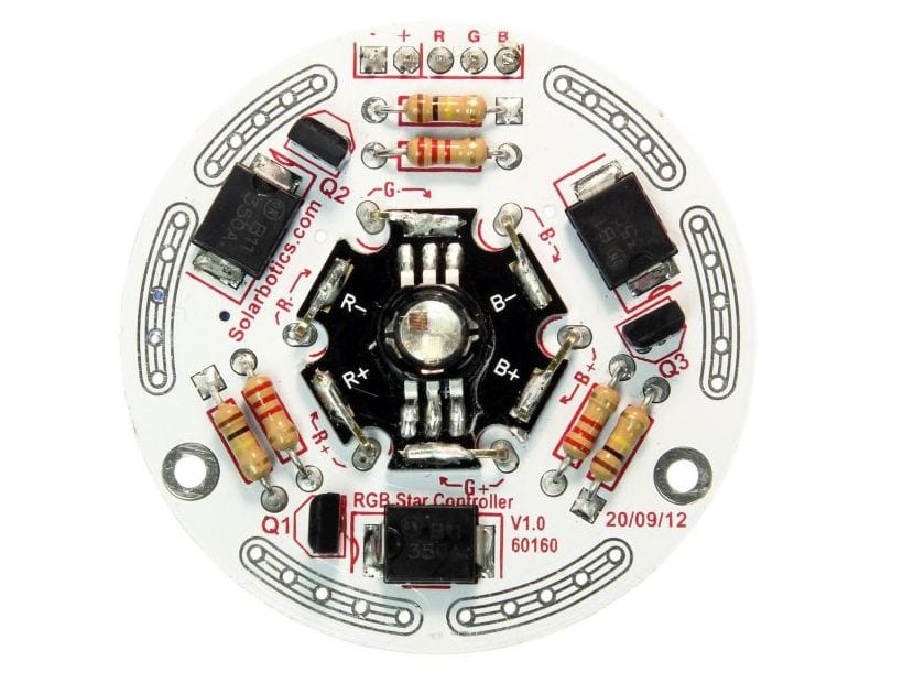 Star Controller - 3 Watt RGB Star LED Controller Solarbotics Ltd.